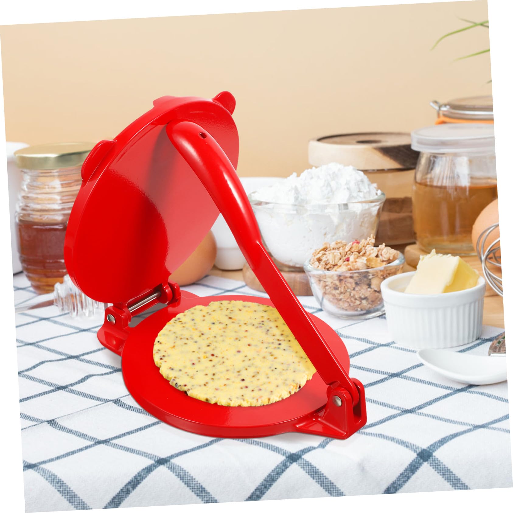 Presse Usage Ronde en Rouge Professionnel Pâte pour Aluminium