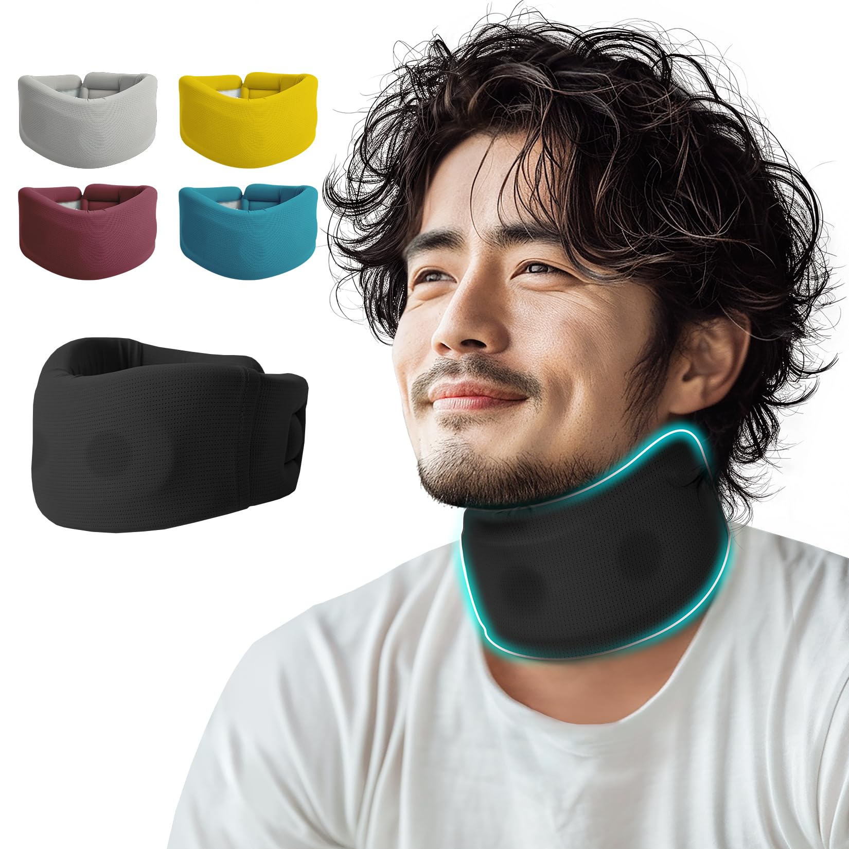 Amazon | 【洗える冷感カバー付き】Techlove ネックサポーター Lite 首