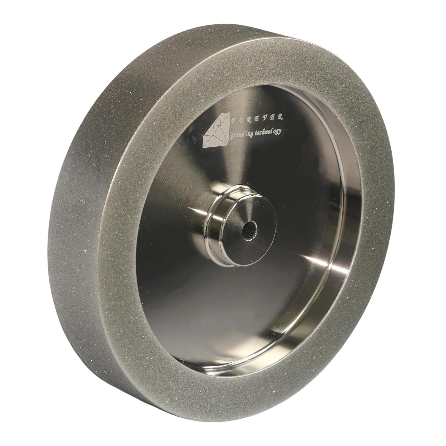 Ściernica CBN 250 mm sześcienny azotek boru Tarcze do ostrzenia noży do szlifierki Tormek T8 Średnica 250 mm x grubość 50 mm x otwór 12 mm (Ziarnistość 80#,prosty kąt)
