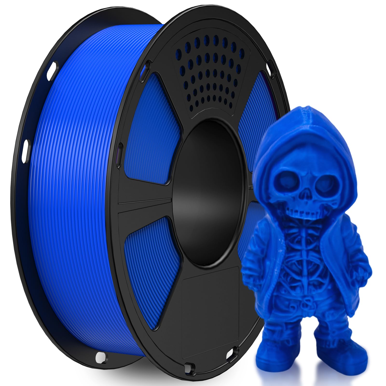GIANTARM HS-PLA Filament 1,75 mm, PLA-Filament für Hochgeschwindigkeits-3D-Druck, schnelle Aushärtung, bessere Liquidität, 1 kg Blau