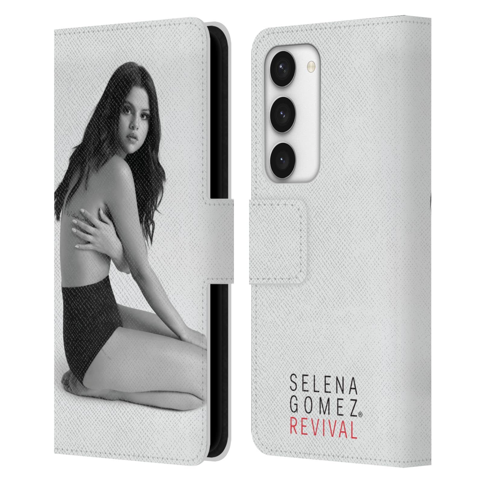 Carcasa libro Samsung Galaxy S23 5G protector cuero Selena Gomez 7