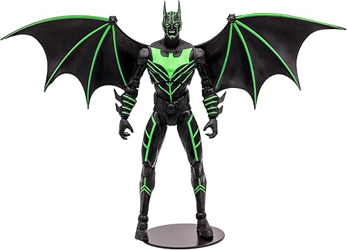 Miniatura 10 de DC Multiverse - Figura de acción Batman Beyond de 2.0-7 pulgadas, Batman Beyond vs. Justice Lord Superman, paquete de 2 unidades