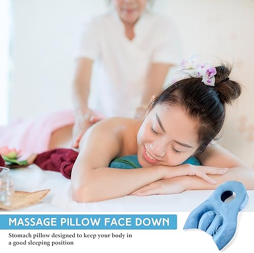 Miniatura 6 de Menkxi Almohada boca abajo para dormir para recuperación de BBL o cirugía ocular, almohada propensa para vitrectomía o cirugía de retina, cómoda