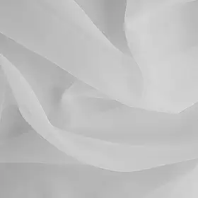 Tecido Voil Liso Branco - 3m largura (VL-23)