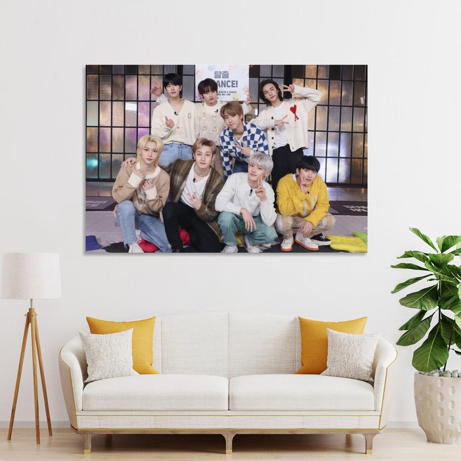 SKZ Poster De Stray Kids Kopo Sur Toile Pour Chambre à Coucher