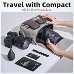 Llano 5-in-1 Kit de nettoyage d'objectifs pour caméra avec stylo de nettoyage, Air Blower, Nano-fibre de nettoyage, Lens Cleaner Wipes, Kit de nettoyage multifonctionnel pour ordinateur MacBook iPhone caméra