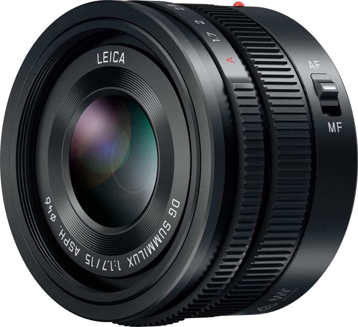 H-X015E-K LEICA DG SUMMILUX 15mm F1.7 ASPH Lens - Black