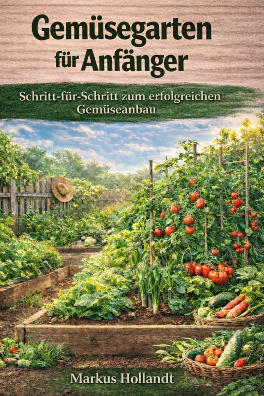 Gemüsegarten für Anfänger: Schritt-für-Schritt zum erfolgreichen Gemüseanbau – Vorziehen, Beetplanung, Mischkultur, Erntekalender und praktische Gartenplanung