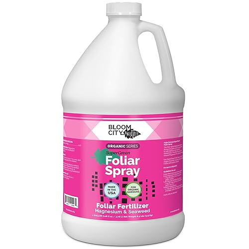 Miniatura 8 de Bloom City Spray foliar orgánico SuperGreen Kelp para plantas, cuarto de galón (32 onzas)