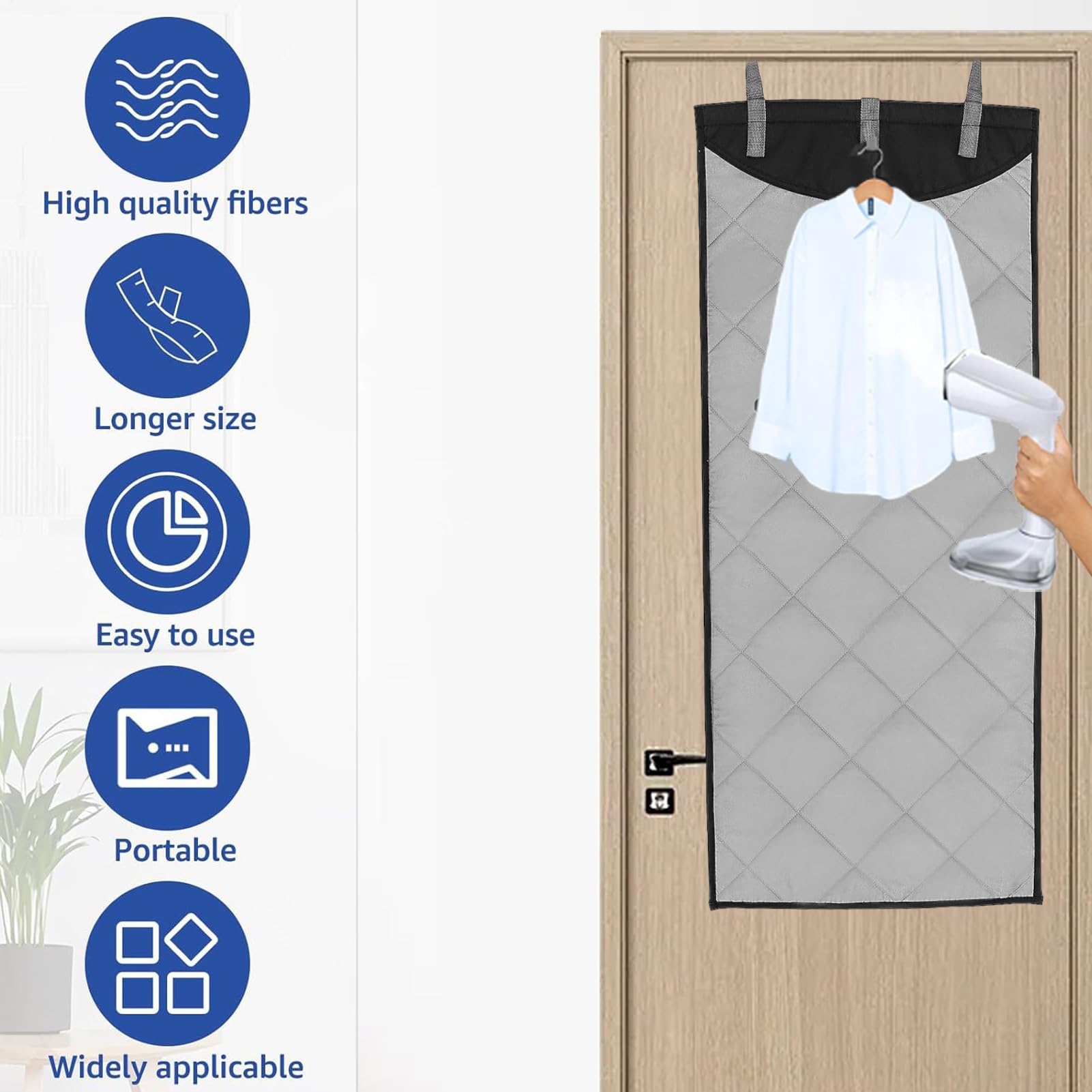 Tappetino per pressa verticale per lavagne a vapore, tappetino termico compatto, foglio da viaggio in cotone, protezione termica portatile, preparazione abbigliamento | Per viaggi, piccole aree