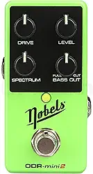 Nobels ODR MINI 2 Pedal de efeitos para violão elétrico，Pedal de efeito overdrive para guitarra elétrica Nobe-ls ODR-Mini 2 Overdrive ODR MINI2