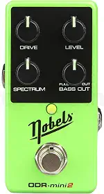 Nobels ODR MINI 2 Pedal de efeitos para violão elétrico，Pedal de efeito overdrive para guitarra elétrica Nobe-ls ODR-Mini 2 Overdrive ODR MINI2