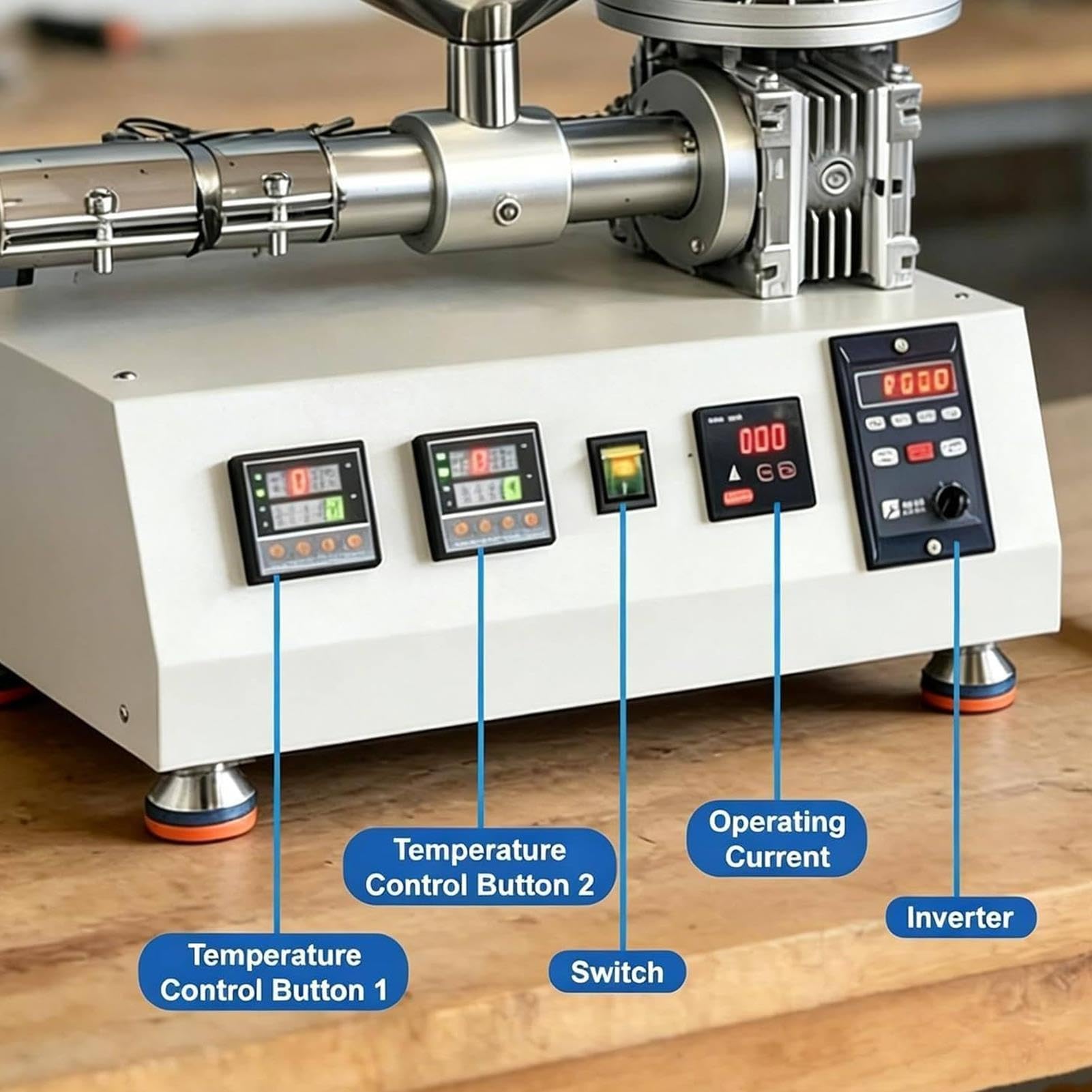 Maszyna Do Wytłaczania Włókien 3D, Regulowana Temperatura 0-350 ℃