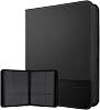 Trading Card Binder, 9 Pocket Card Binder 540 Cards with 30 Double Sided Sleeves, Waterproof PU Zip Trading Card Albums, Side Loading Trading Card Holder, Binder Folder Fits for Sports, Game Cards