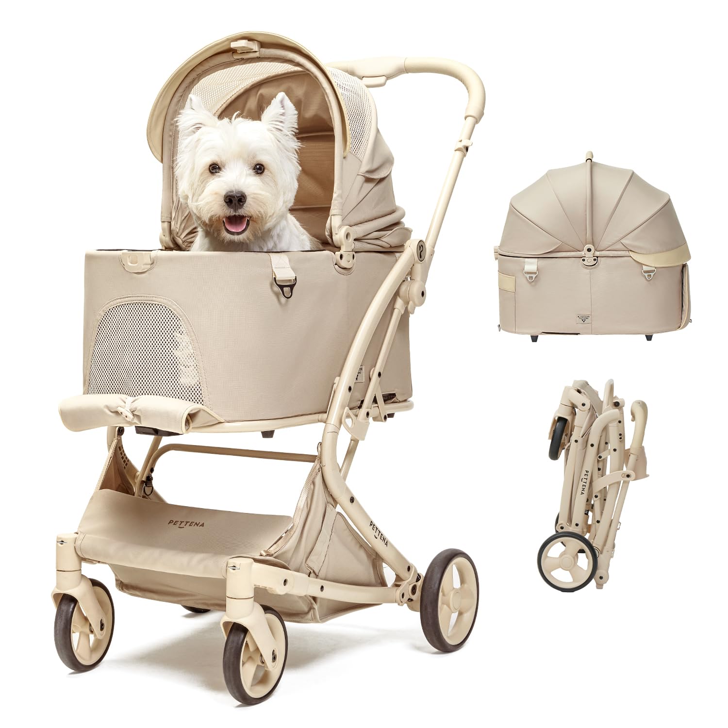 Amazon | 【特許登録済み·1秒瞬間折りたたみ分離型】PETTENA ペット