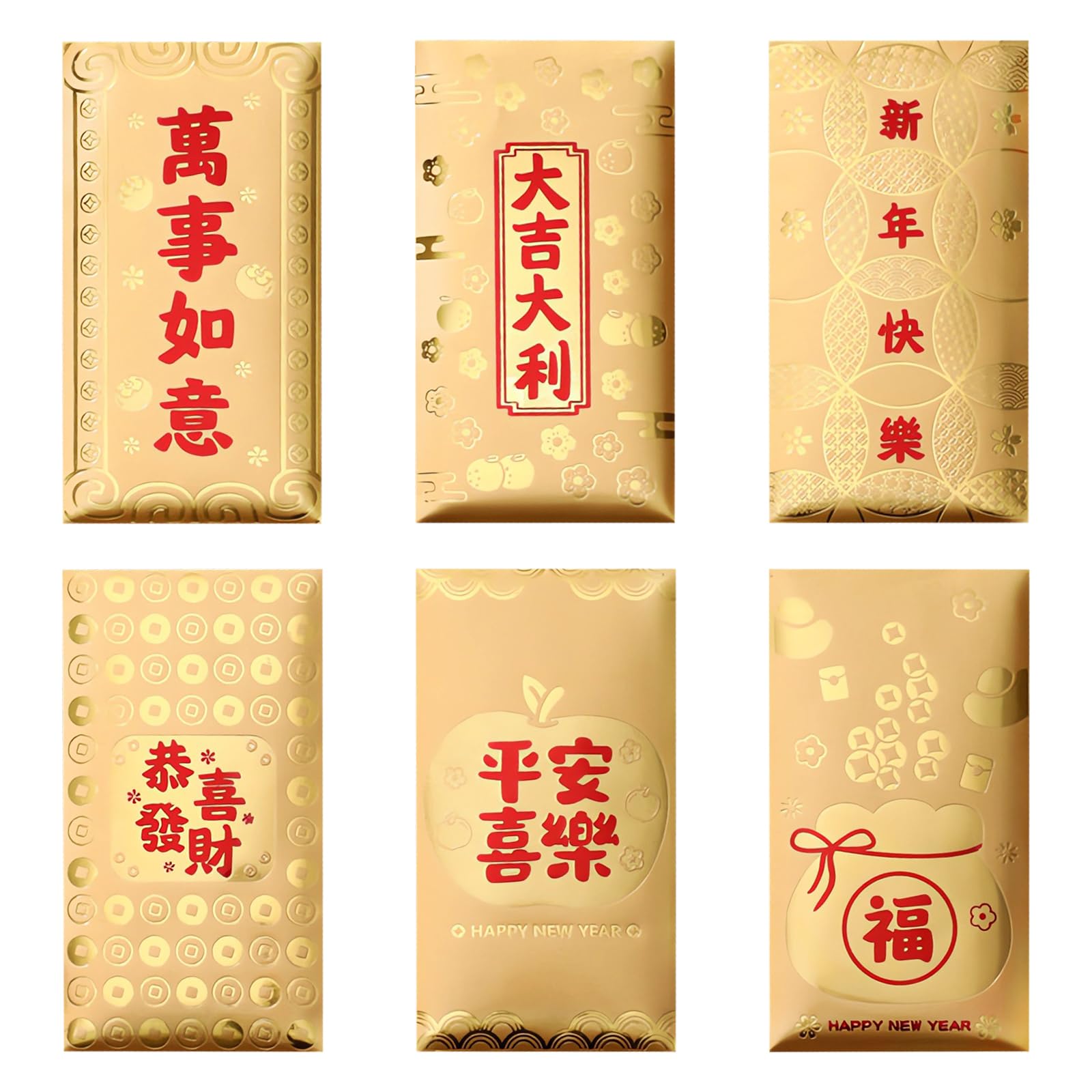 Amazon | 【Charming Club】お年玉袋 ポチ袋 2026年 丙午年 長札 お札