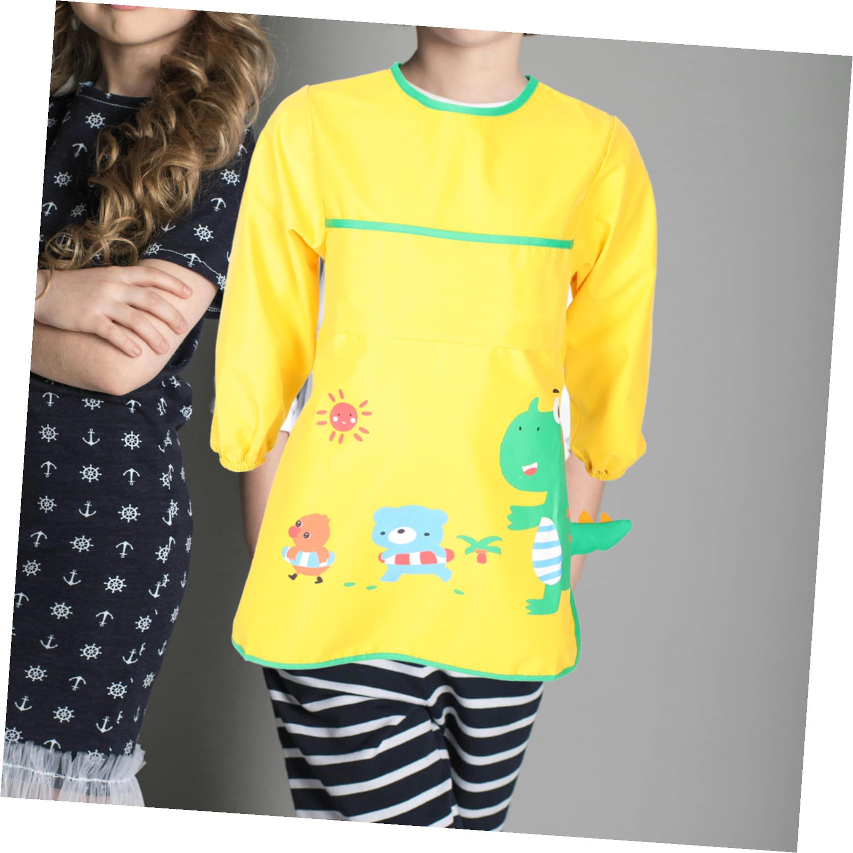 HEMOTON 3 Pz grembiule per bambini grembiule da pittura impermeabile grembiuli per bambini grembiule scuola grembiuli scuola camice da pittura che dipingono camice anti-sporco
