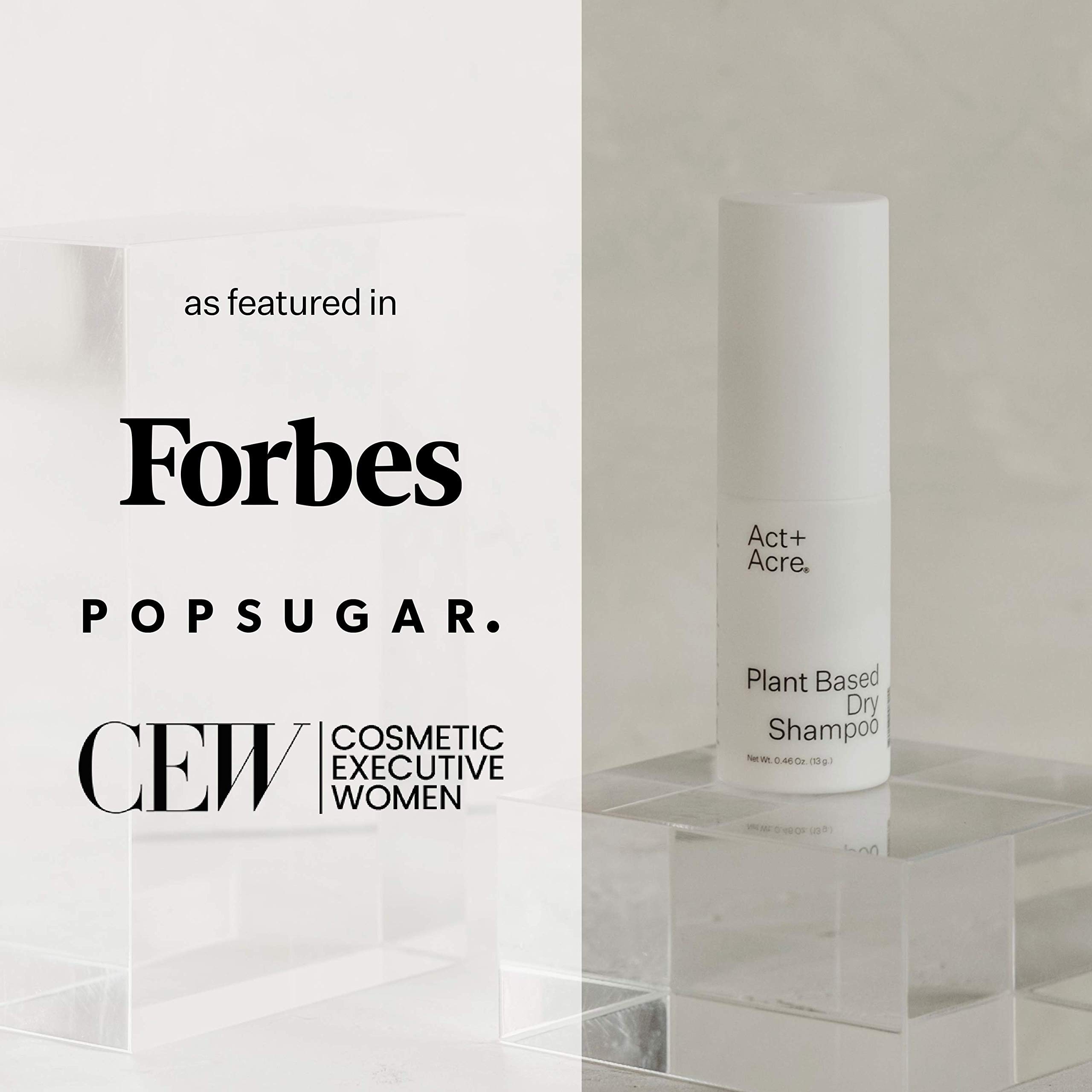 Buy Act+Acre PlantBased Dry Shampoo Natural and Unscented Powder