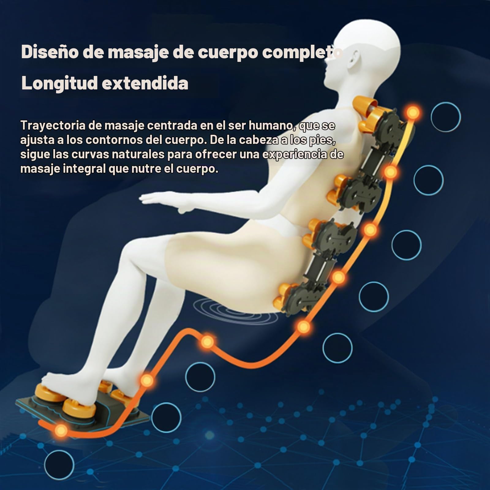 Sillón De Masaje 4D para Todo El Cuerpo, SL-Titan Pro, con Escaneo Corporal, Estiramientos Tailandeses, Terapia De Calor Y De Audio Bluetooth.