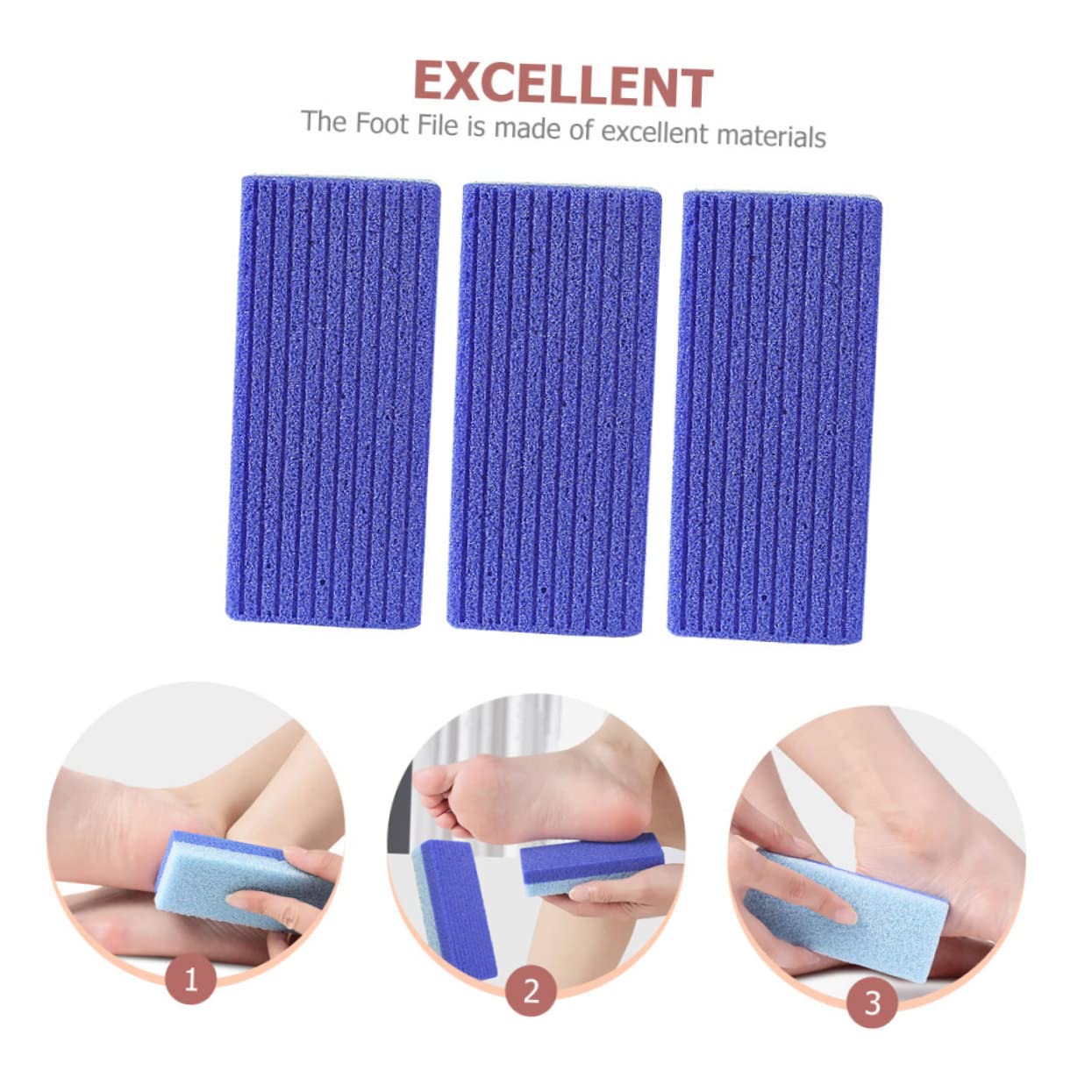 Healeved 15piezas Limas Para Pies Exfoliantes Herramienta Profesional Para Pedicura Limadora De Durezas Para Cuidado De Pies y Remoción De Piel Muerta