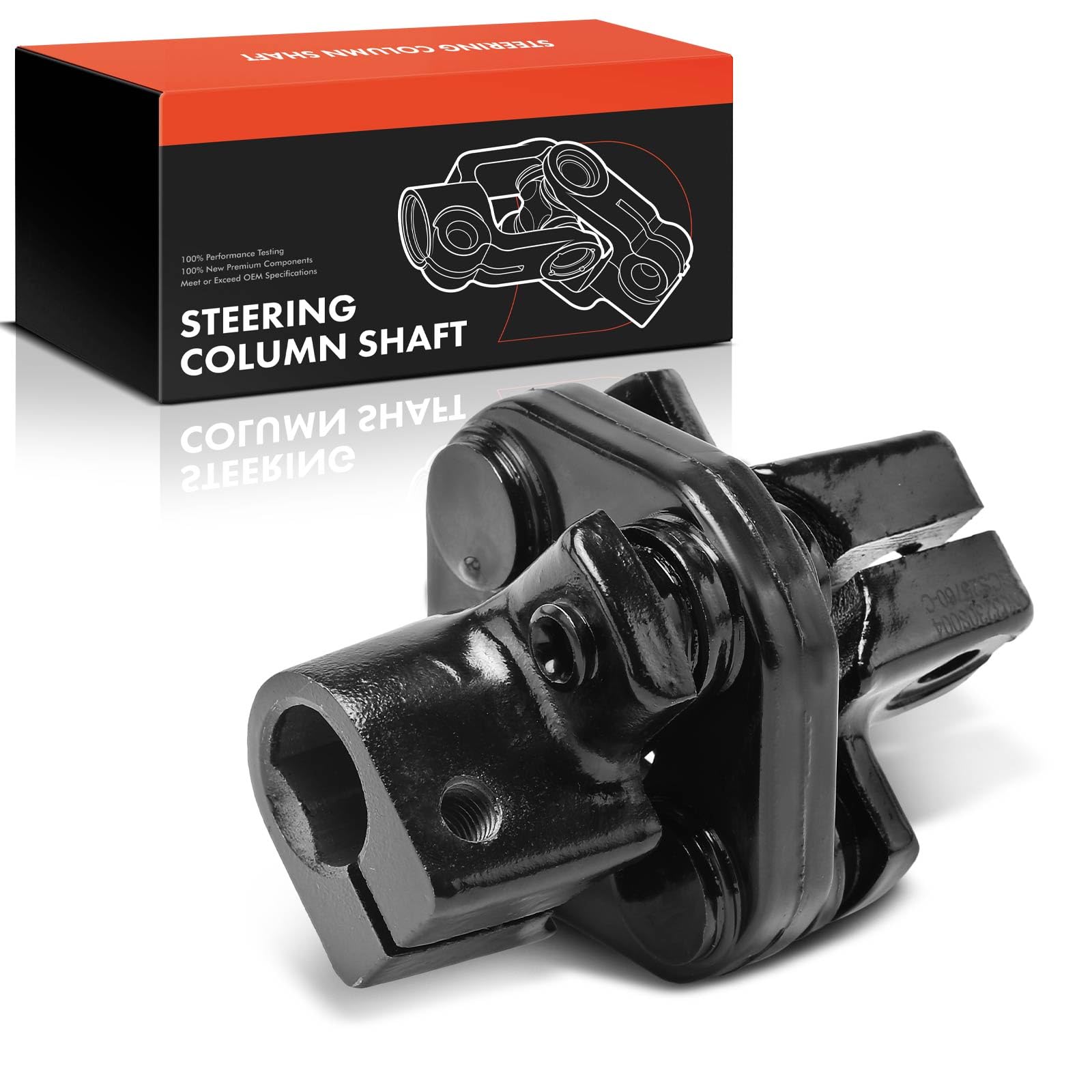 Frankberg Columna de dirección Eje de dirección Compatible con Serie 3 Compact E46 Serie 3 Touring E46 Serie 3 E46 Serie 3 cabrio E46 Serie 3 Coupé E46 Replace# 32301094703
