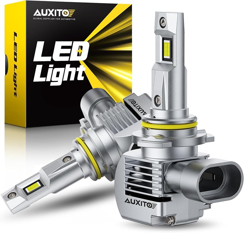 Lâmpadas LED 9005/HB3 AUXITO para iluminação automotiva – Par