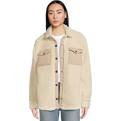 Salty Crew Calm Seas Shacket natural