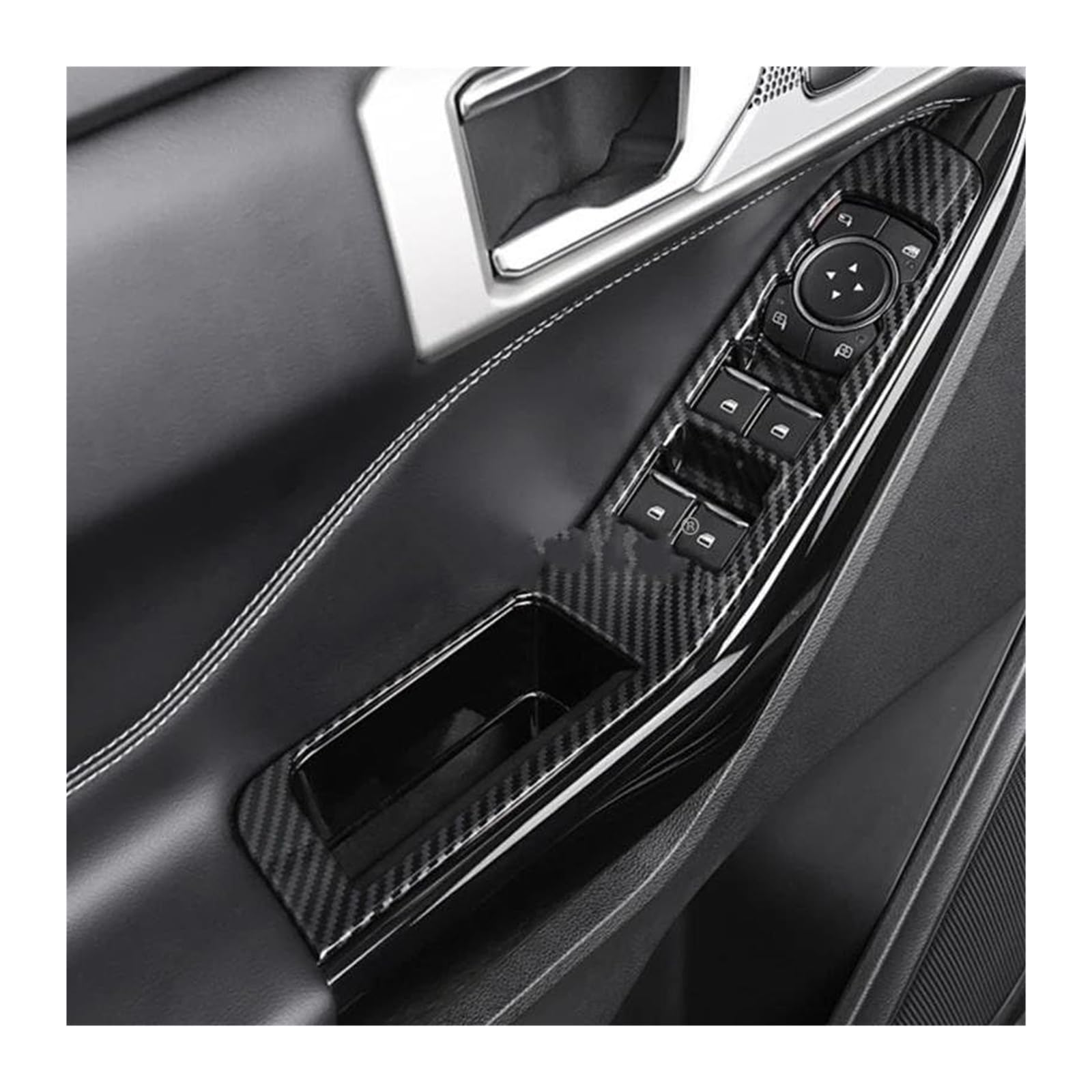 Adesivo AntiGraffio per Explorer U625 2020-2022 Parti Protezione della Presa d'Aria Console Centrale Dell'auto(Glass Switch)