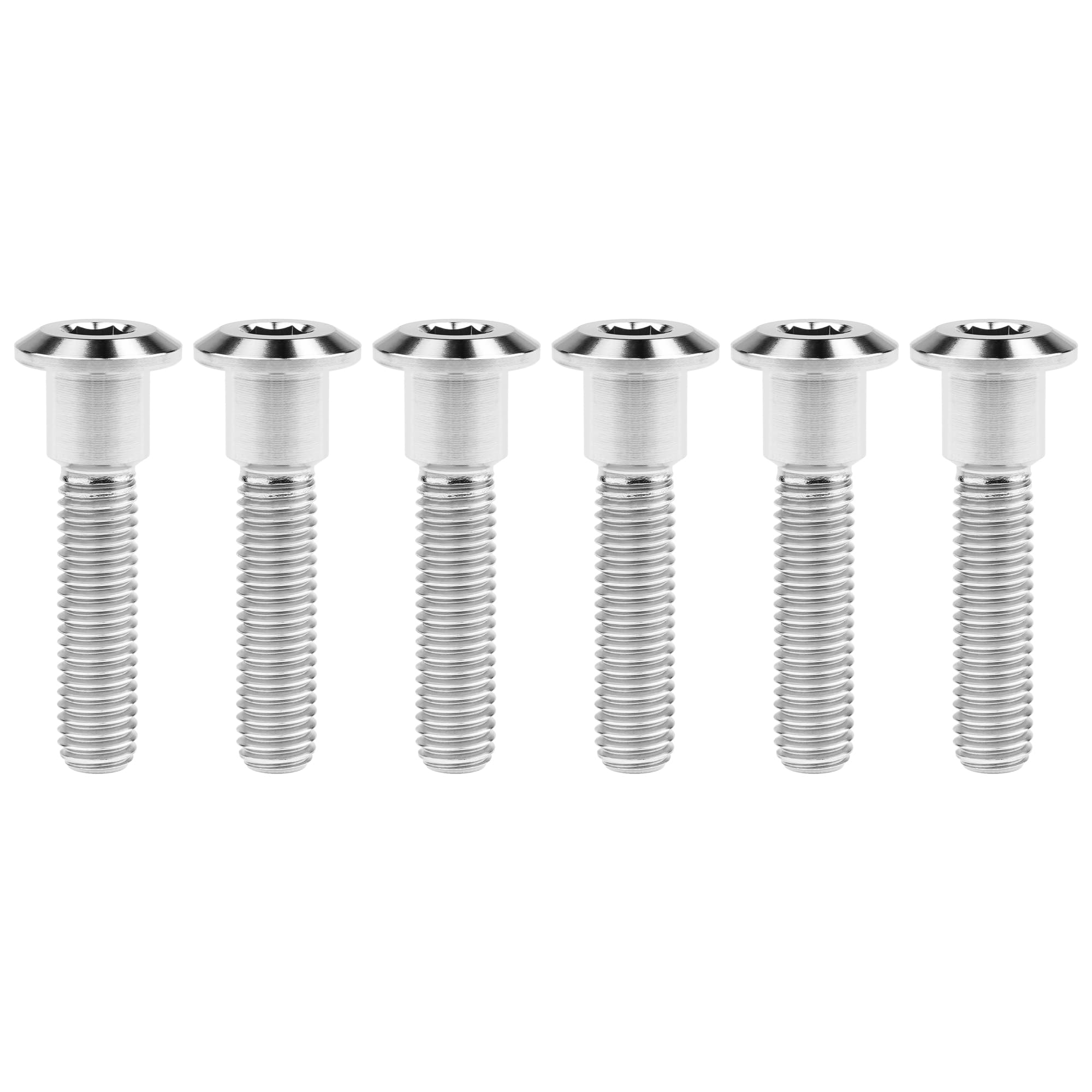 Titanium Bolt M8 Hexagon Socket Screw Titanium, M8x40mm Pack of 6