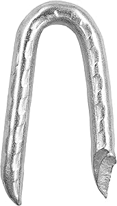 OMOTOOL Schwerlast Zaunklammern krampen (90 Stück) 400 Gramm, 3.6 ...