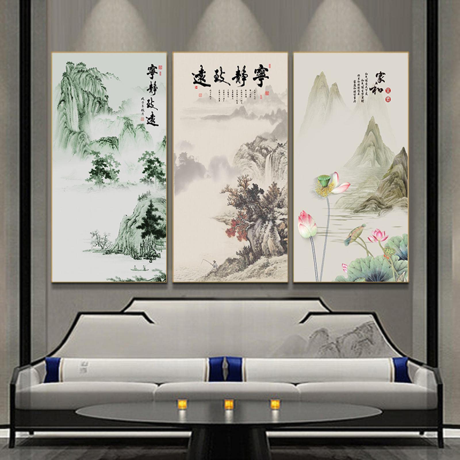 お部屋のインテリアにキレイな版画「雨の街角」 Rainbow Night(虹色の夜)