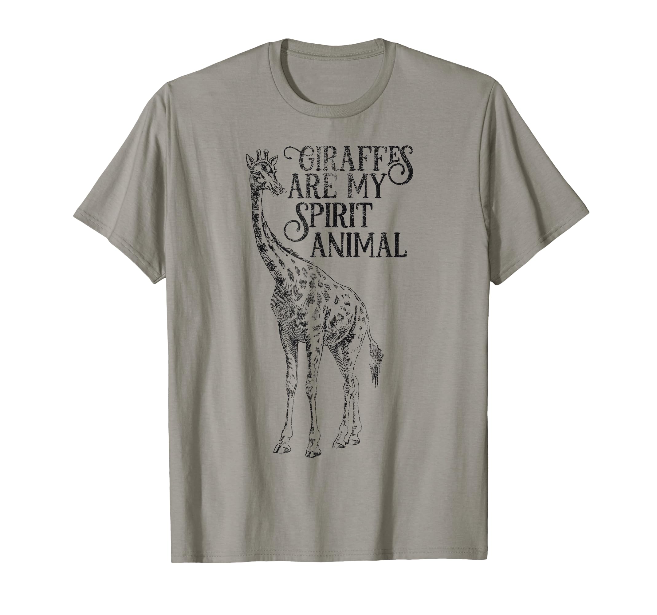 Giraffes are My Spirit Animal T-Shirt for Giraffe Lovers T-Shirt