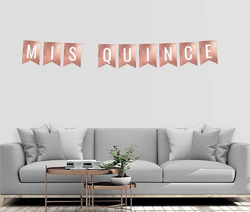 Miniatura 10 de Andaz Press - Mosaico con purpurina para decoración de fiestas, texto en inglés "Your Text Here, Approx 5 Feet", 1 juego, para cumpleaños, baby