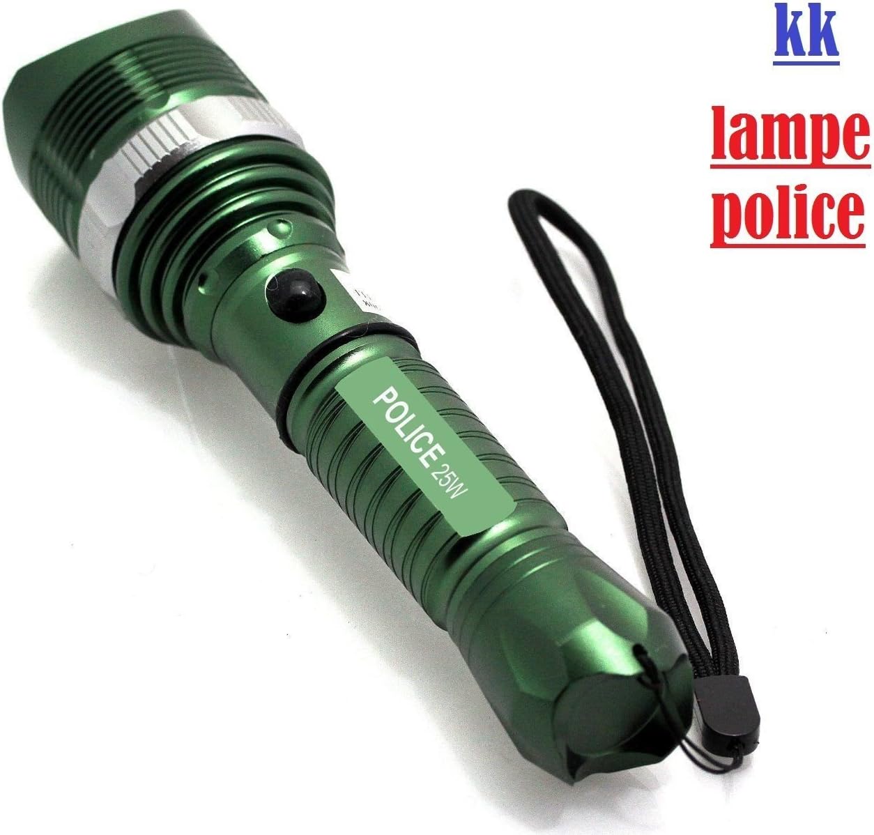 CREE Torch LED High Power Flashlight SWAT Lumen 2x Battery Charger