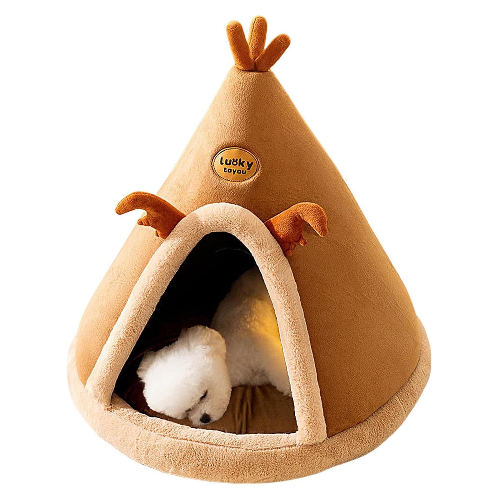 Cuccia per Gatti,Cuccia per Gatti con Tessuto Morbido e soffice,Cuccia Pieghevole per Gatti con Cuscino Reversibile,Cuccia per Gatti a Scomparsa per Animali Domestici, Gatti, Cani,L