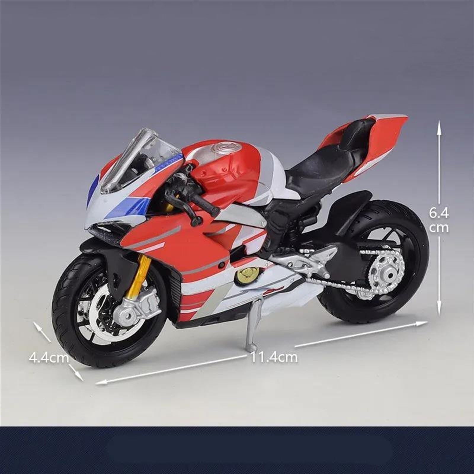 Modello 1/18 Per Ducati Panigale V4 S Per Corse Modello Di Moto Simulazione Pressofuso In Metallo Regalo Giocattolo Per(With retail box)