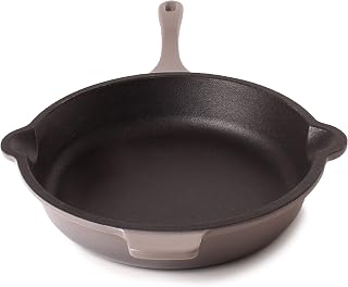 Neo 10" Enameled Cast Iron Fry Pan, Even Heat, Oven Safe Up To 400°F