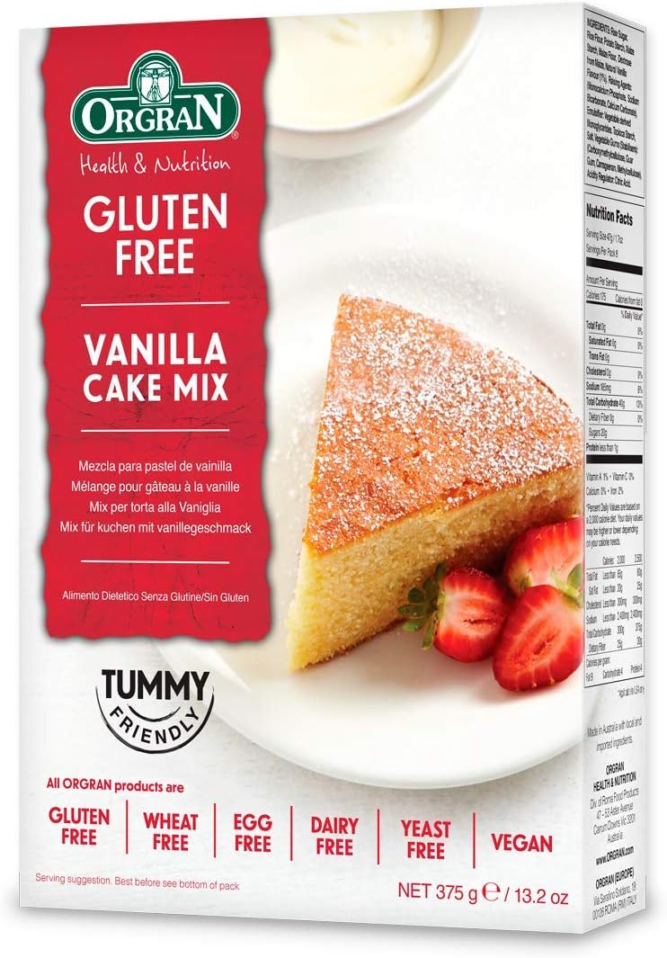 Orgran Vanilla Cake Mix 375g