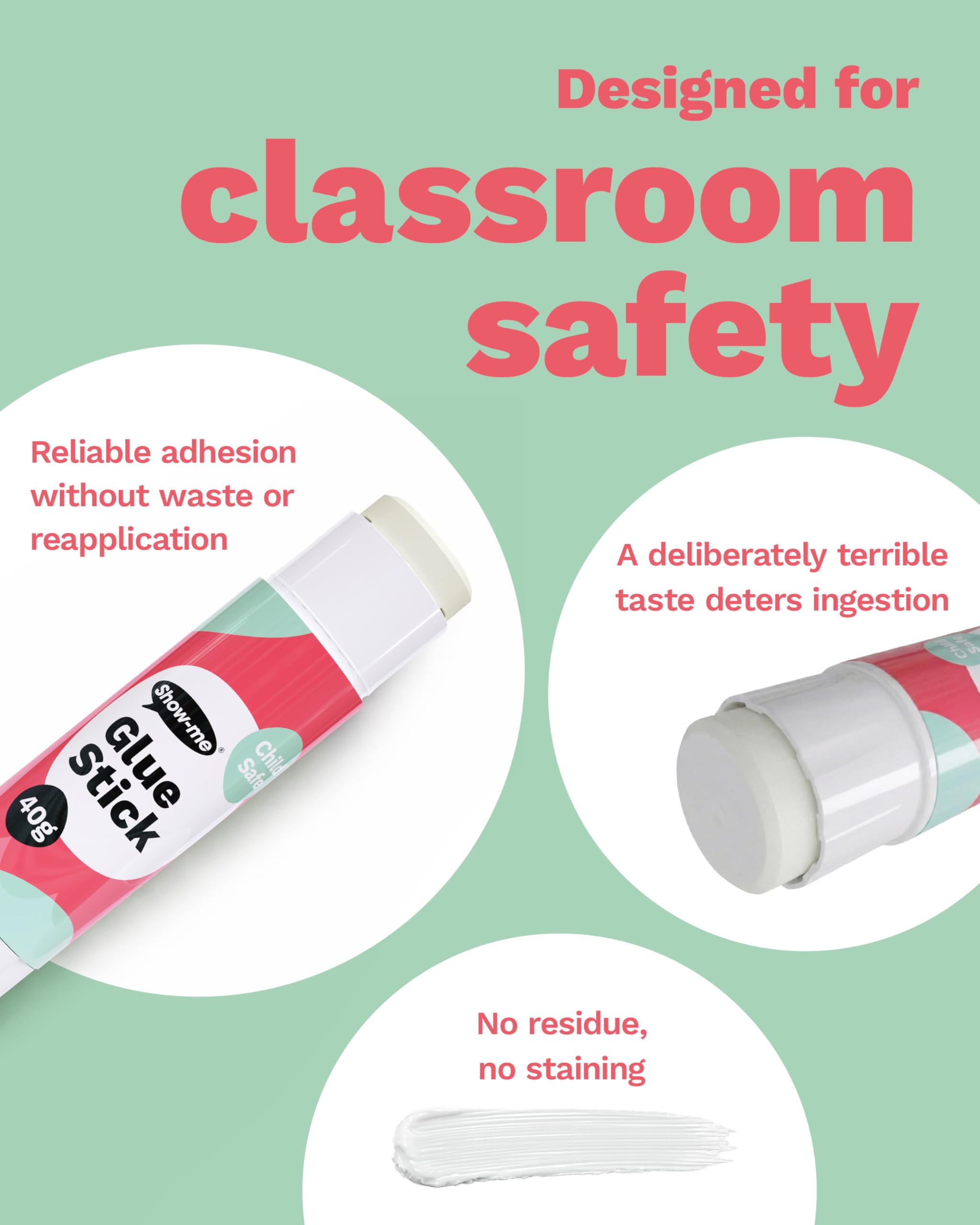 Classmaster G40100 Premium Glue sticks, 40 g (Pack of 101)