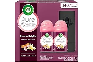 Air Wick Automatic Spray Starter Kit (Gadget + 2 Refills), Perfect Summer...