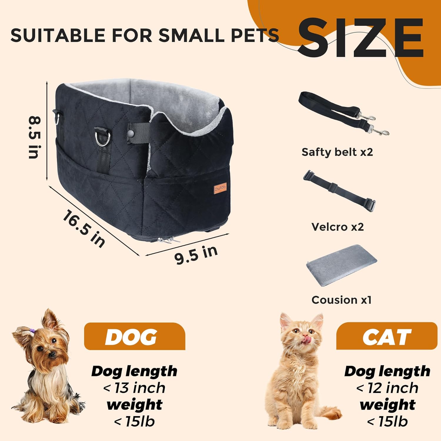 Ultimate Comfort: Review of Center Console Dog Car Seats for Small Pets