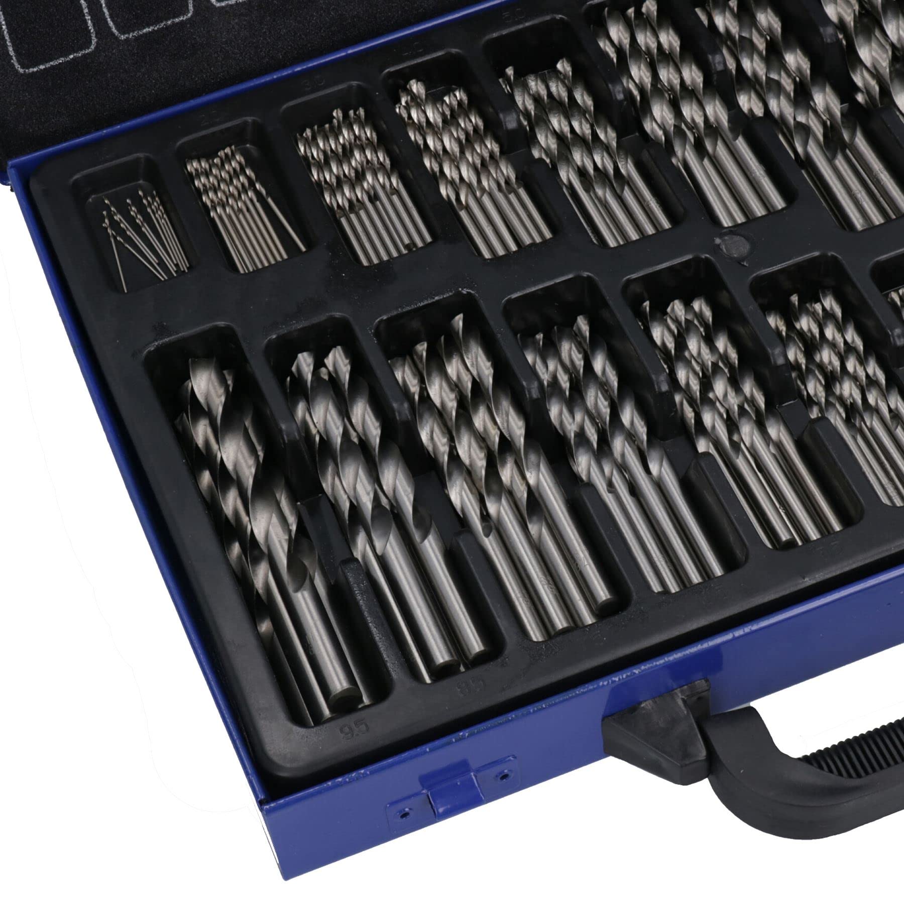 Twist Set di punte da trapano Metric 170PC HSS 1mm - 10mm in valigia TE399