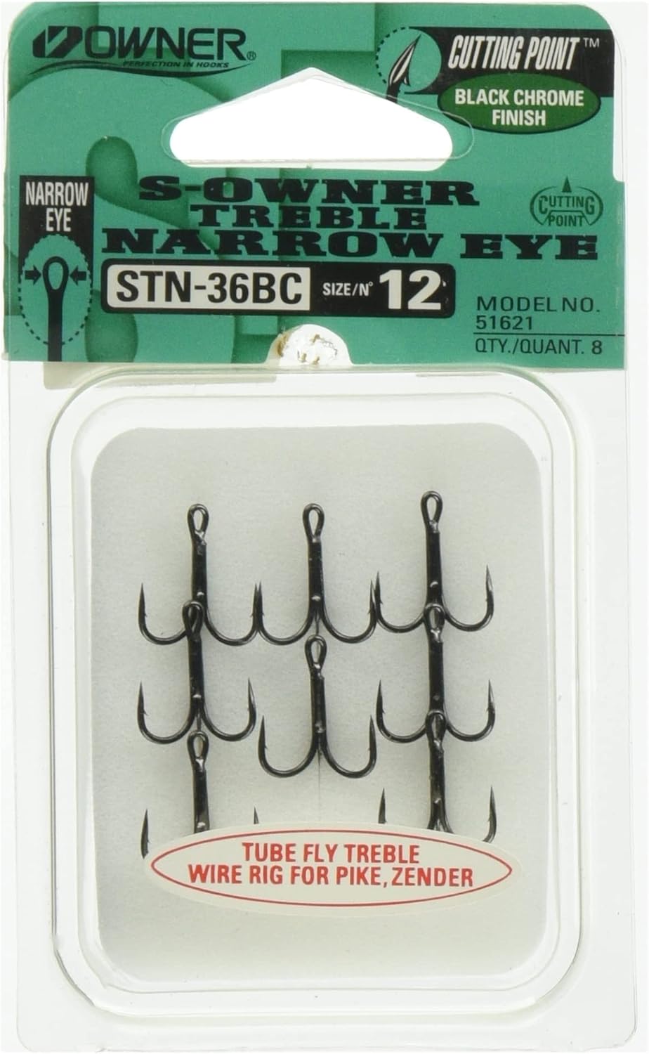 Owner STN36BC Narrow Eye