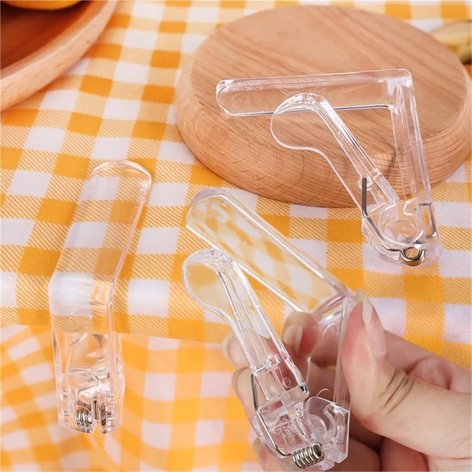 Tischdeckenklammern Tischdeckenklammern aus Kunststoff for Tische, Picknicks, Klammern, Abdeckung, Fixierung, Halterung, Restaurant, Hochzeit, Partyzubehör(ColorB-48pcs)