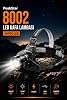 PeakStar Ps-8002 Sensörlü Zoomlu Profesyonel 3000 Lümen Xhp50 Led Usbli Şarjlı Kafa Lambası [Enerji Sınıfı A]