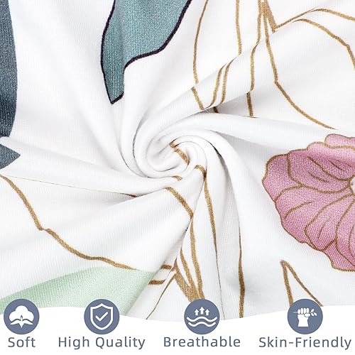 Miniatura 2 de Funda para tumbona de bebé para niños y niñas, funda de almohada para tumbona de recién nacido, ultra suave, ajustable, 1 paquete de funda para