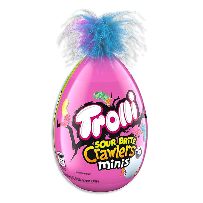 Trolli Sour Brite Crawlers Easter Egg, 3.5 oz $4.74 [$4.24] when you check out with Subscribe & Save. I couldn't find a store price CLICK HERE