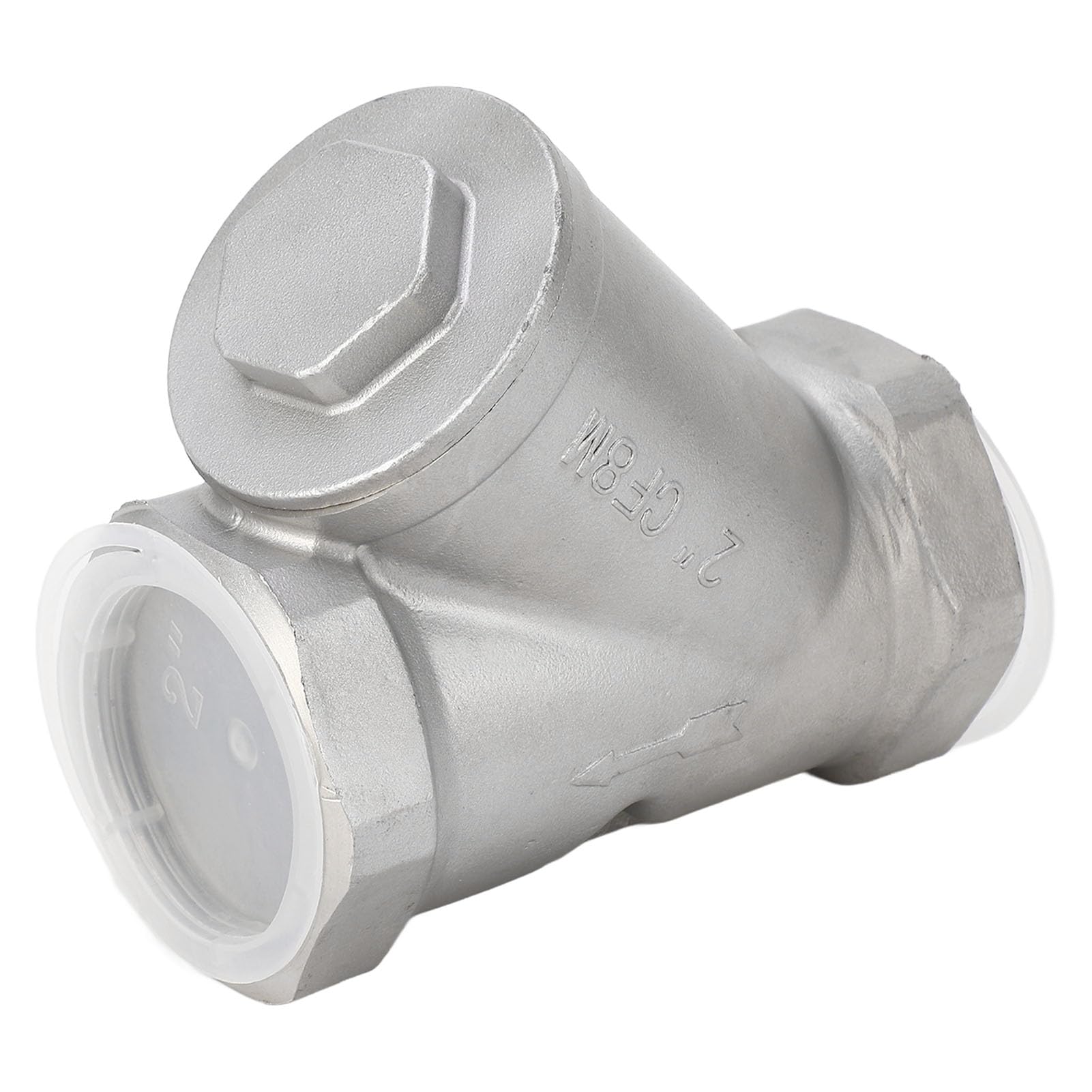Y-förmiges Sieb DN50, 2 Zoll Innengewinde, 304 Edelstahl, Filterventil, Rohrverschraubung, Adapteranschluss für Wasser, Öl, Gas