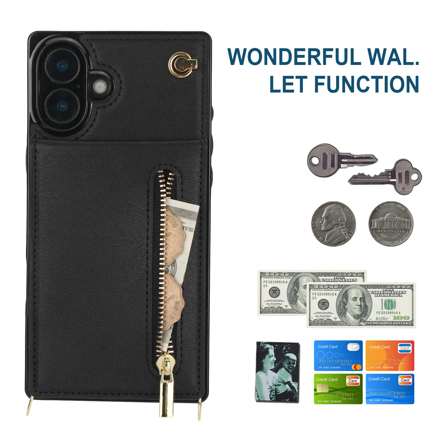 Cavor iPhone16 対応 スマホケース 肩掛け 首かけ 斜 Cavor iPhone16