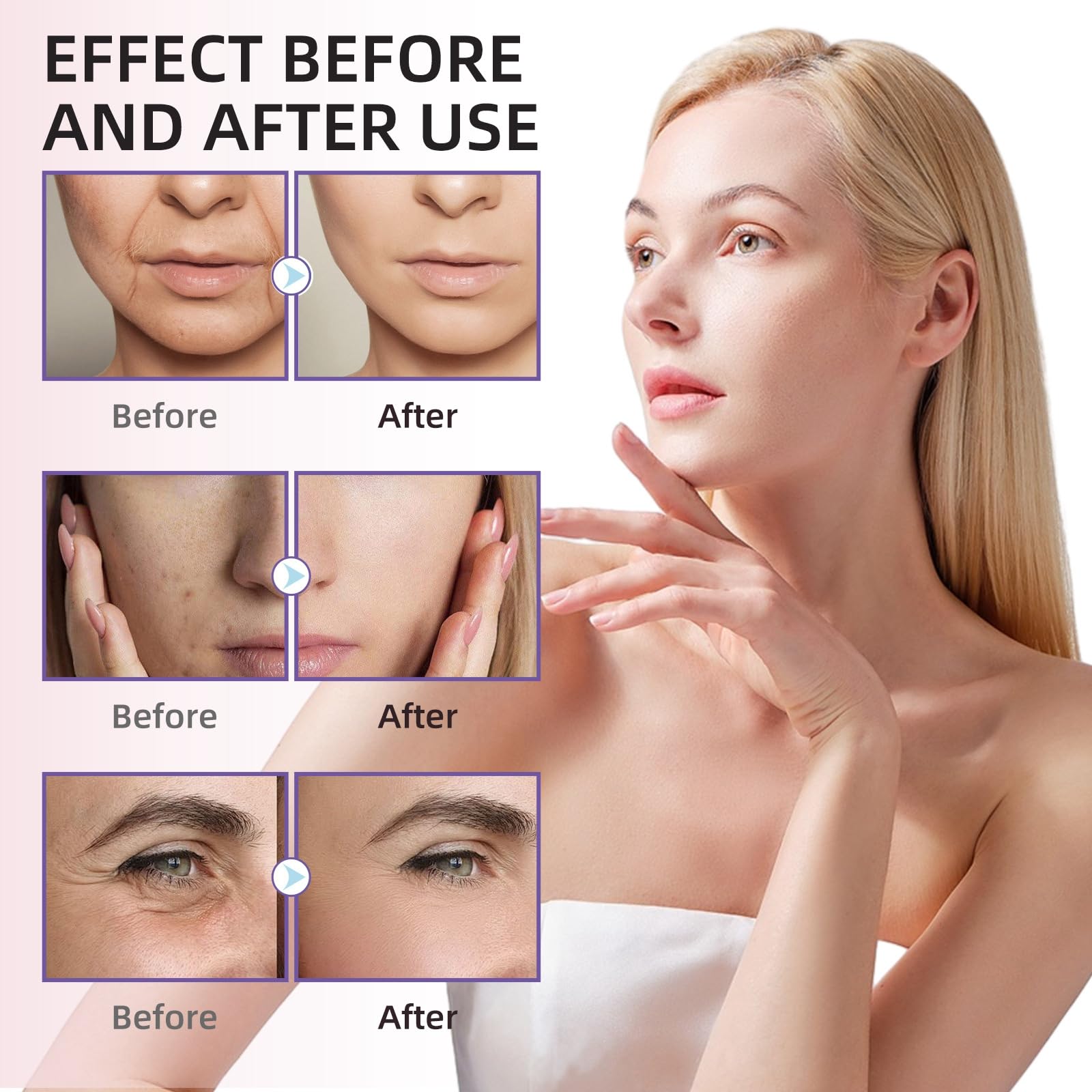 2PCS Bio Collagen Face Mask Overnight,Deep Collagen Overnight Hydrating Face M/ask,Soothing & Hydrating Overnight Hydrogel Ma/sk,Colla/gen Night Wrapping Mas/k,Korean Collage/n Face Mask - Image 2
